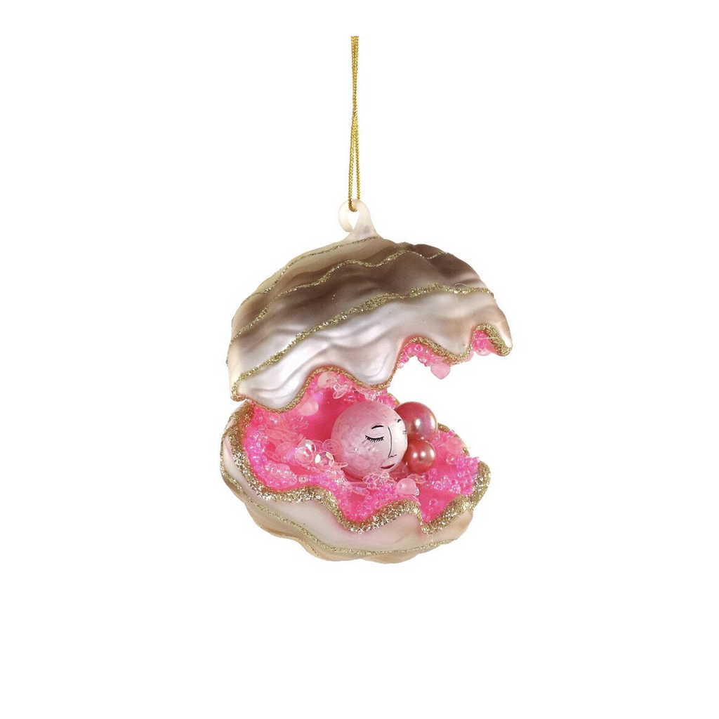 Oyster with Pearl Ornament