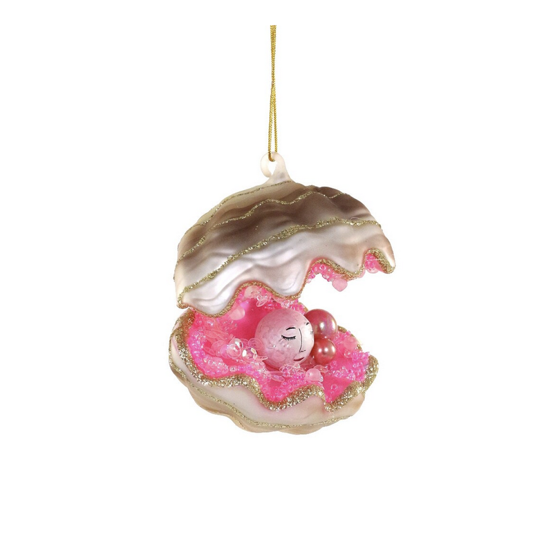 Oyster with Pearl Ornament