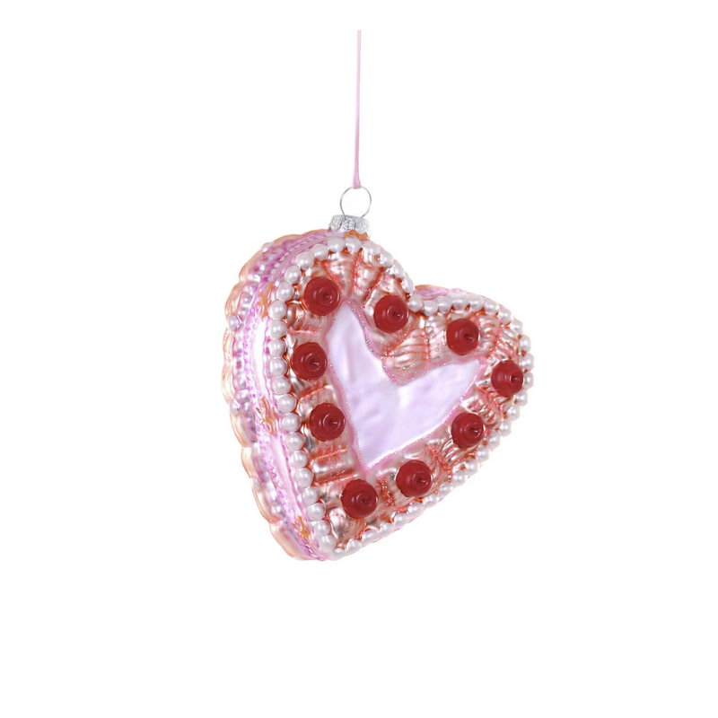 Heart Cake Ornament