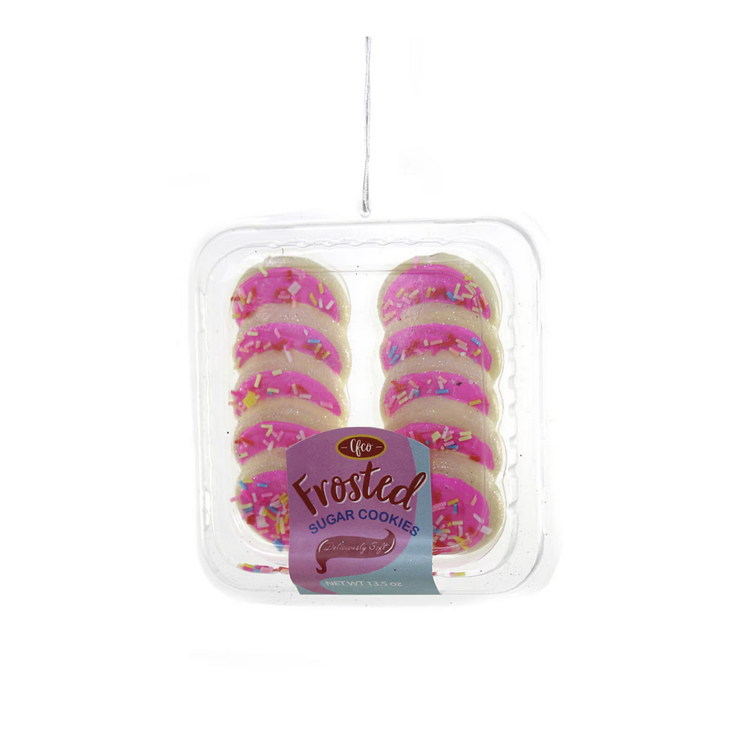 Deliciously Soft Sugar Cookies - Pink Ornament