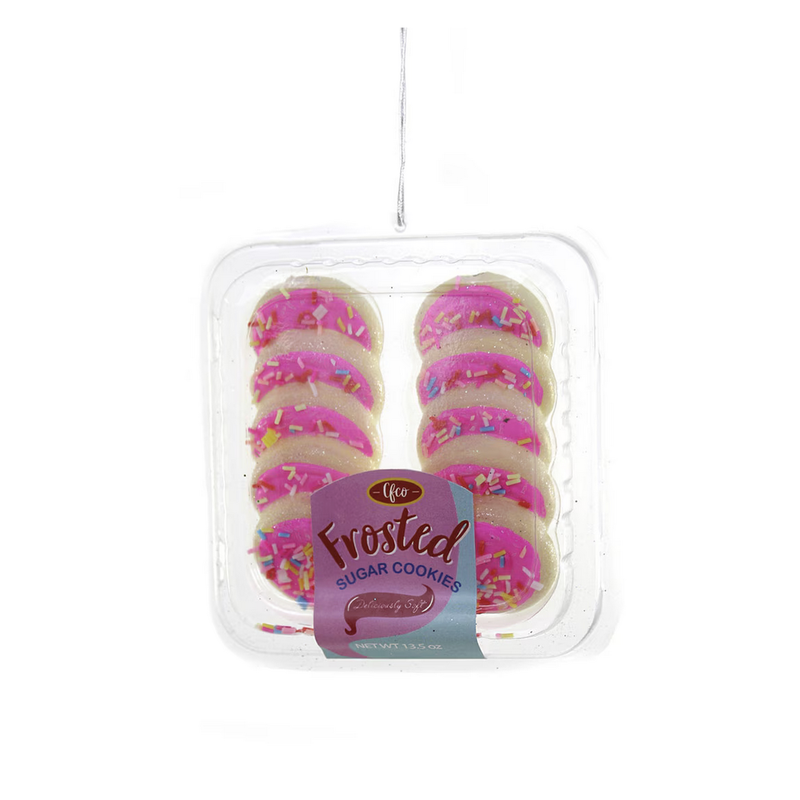 Deliciously Soft Sugar Cookies - Pink Ornament