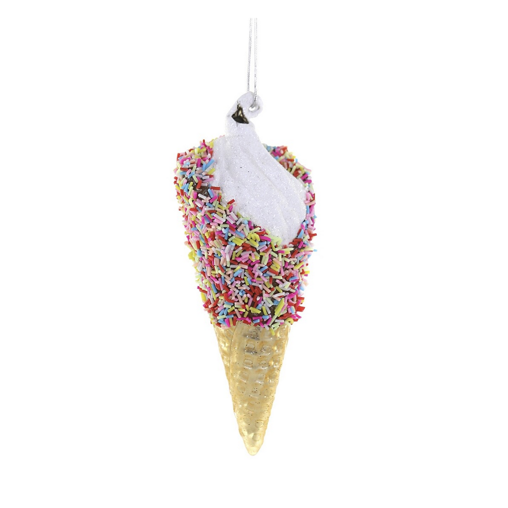 Sprinkles on Ice Cream Ornament