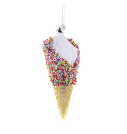 Sprinkles on Ice Cream Ornament