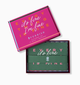 Stationery - Everything's Fine Set of 12