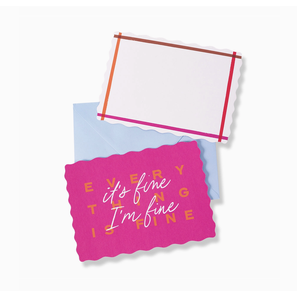 Stationery - Everything's Fine Set of 12