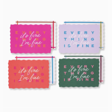 Stationery - Everything's Fine Set of 12
