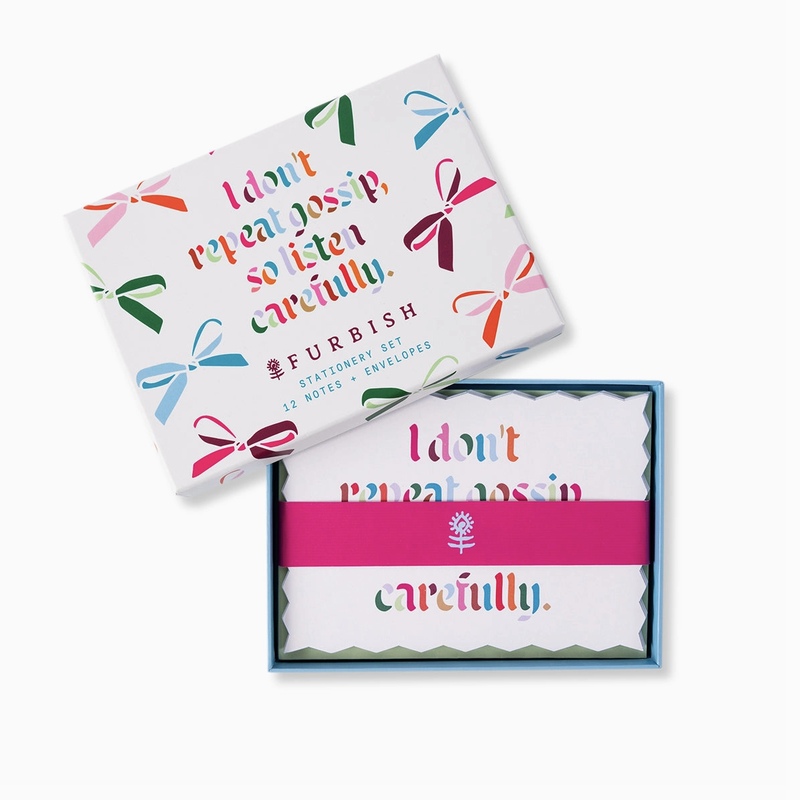 Stationery - Gossip Set of 12