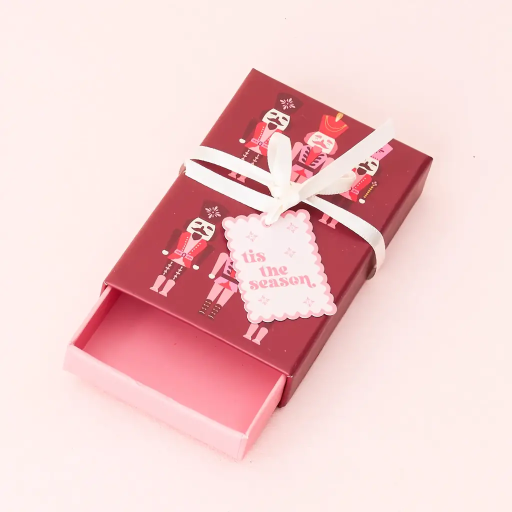 Nutcracker Gift Card Box Rock Paper Scissors