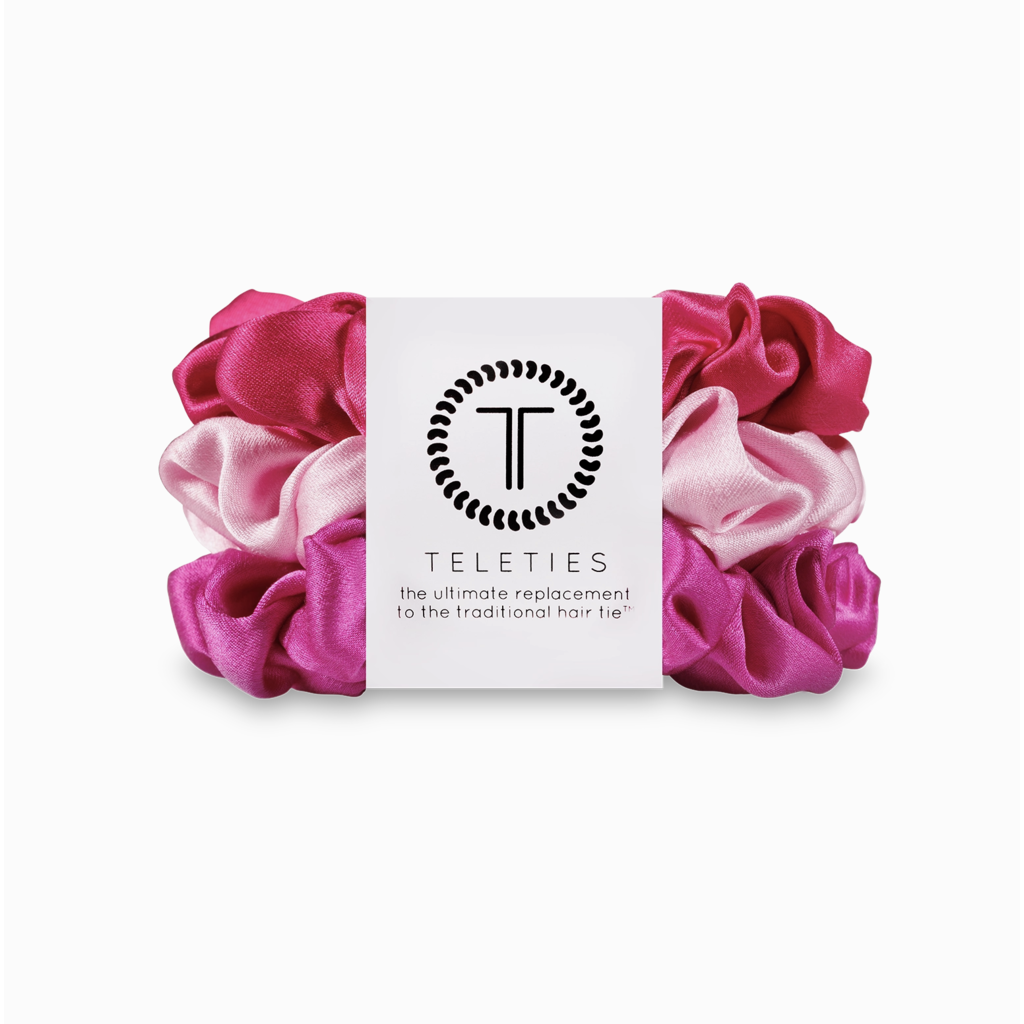 Rose All Day Small Silk Hair Scrunchie