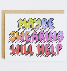 Maybe Swearing Will Help Card