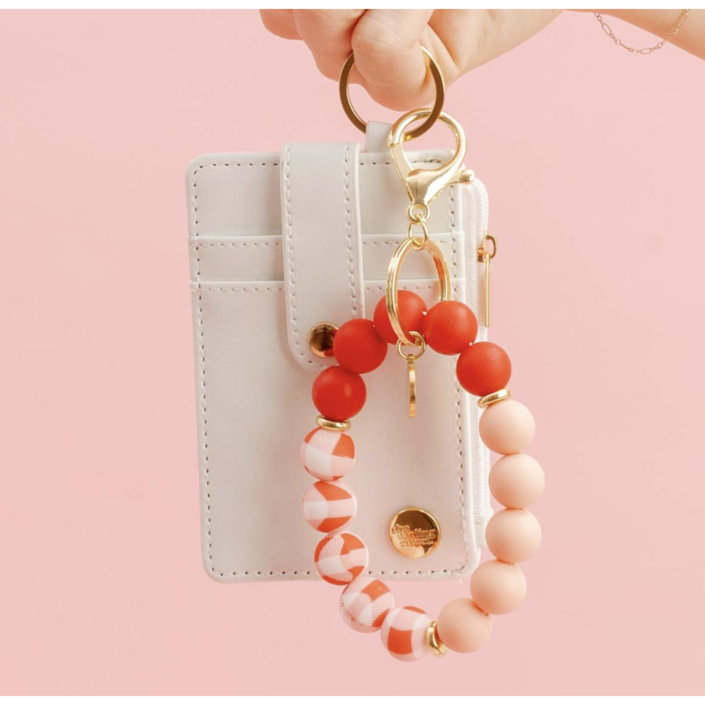 Cutie Pie Plaid Wristlet
