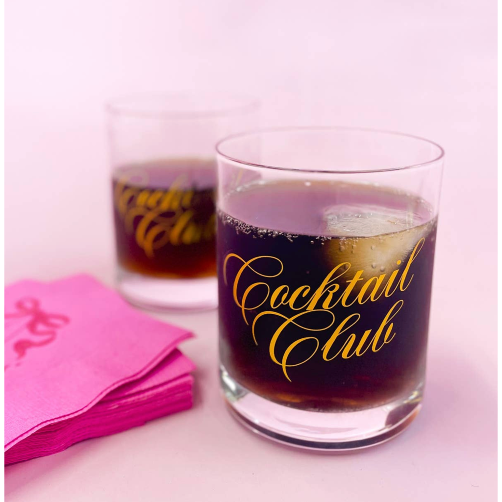 Gold Cocktail Club Cocktail Glass