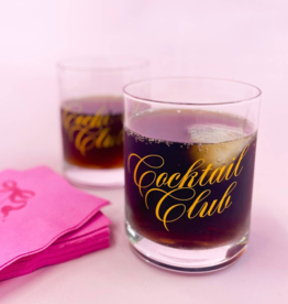 Gold Cocktail Club Cocktail Glass