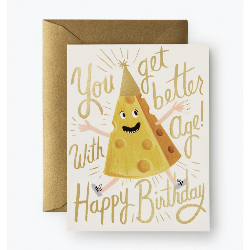 Better With Age Birthday  Card