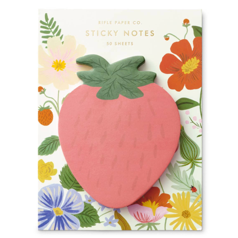 Strawberry Sticky Notes