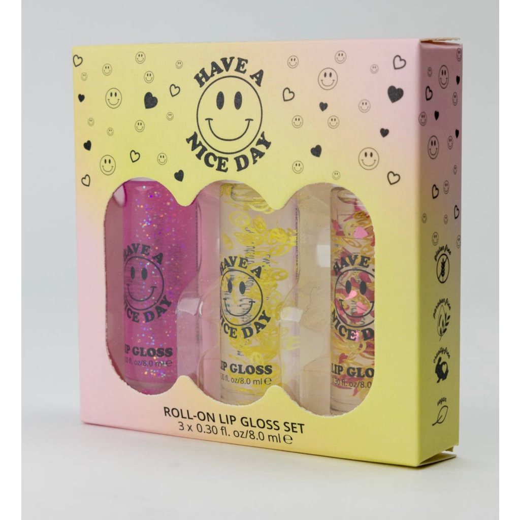 Have A Nice Day Lip Gloss Trio Box Set