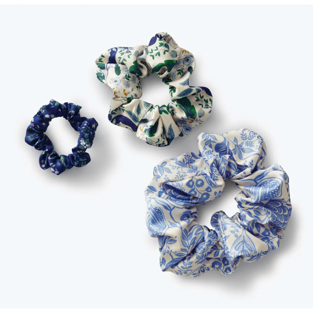 Peacock Scrunchie Set