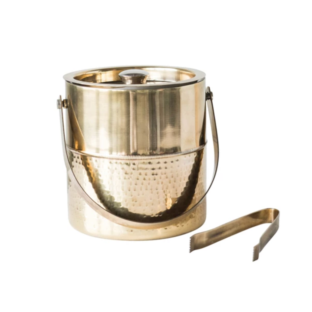 Ice Bucket & Tongs