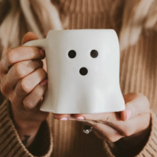 Ghost Figurine Coffee Mug