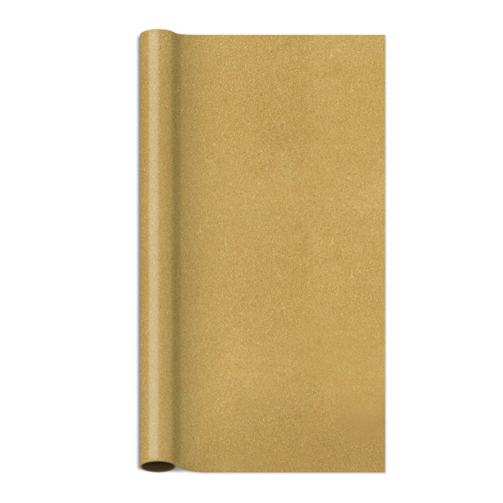 Glitter Glam Gold 8FT Jumbo Roll Wrap