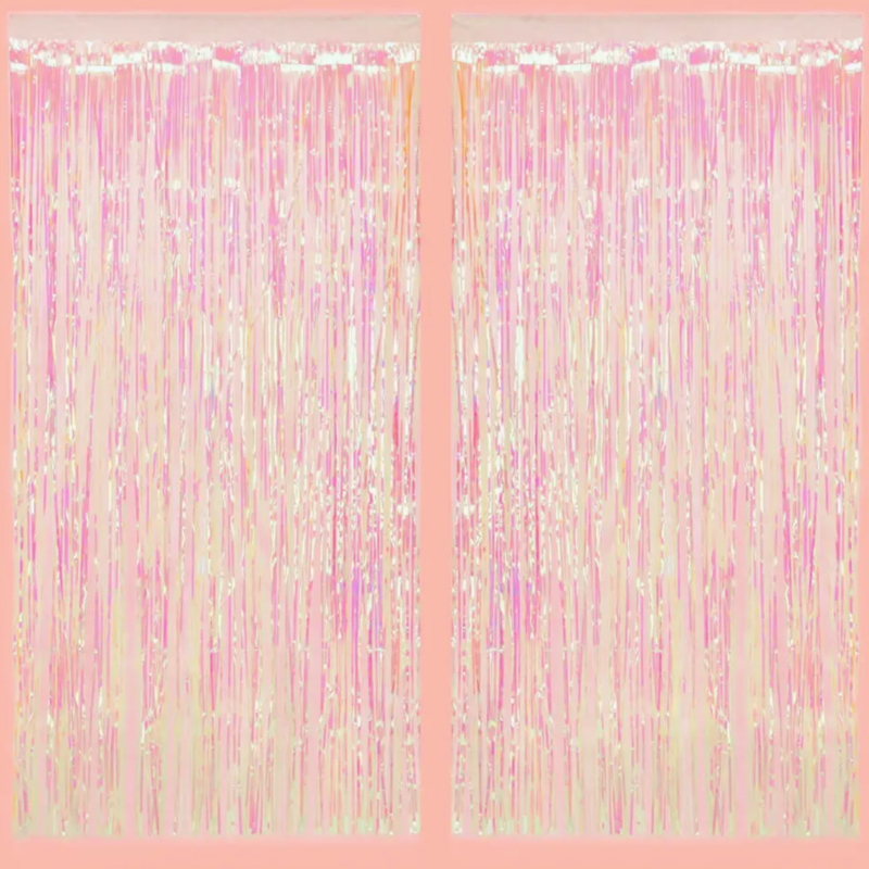 Iridescent Curtain Party Decoration