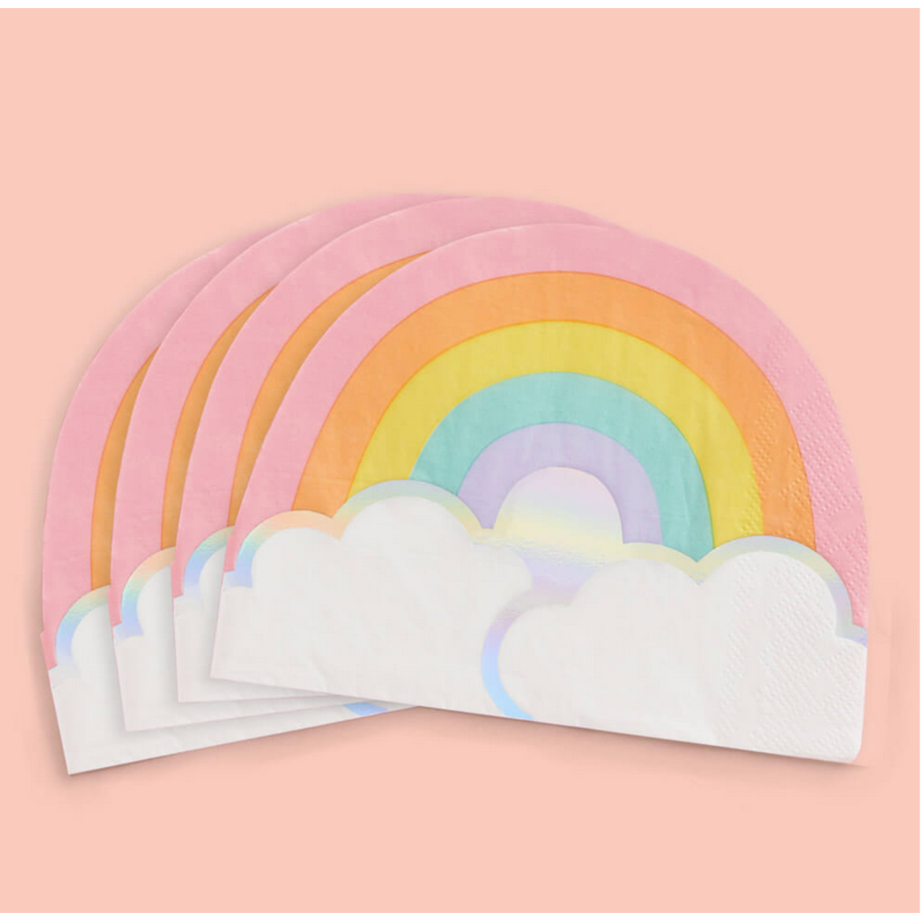 Rainbow Pastel Napkins