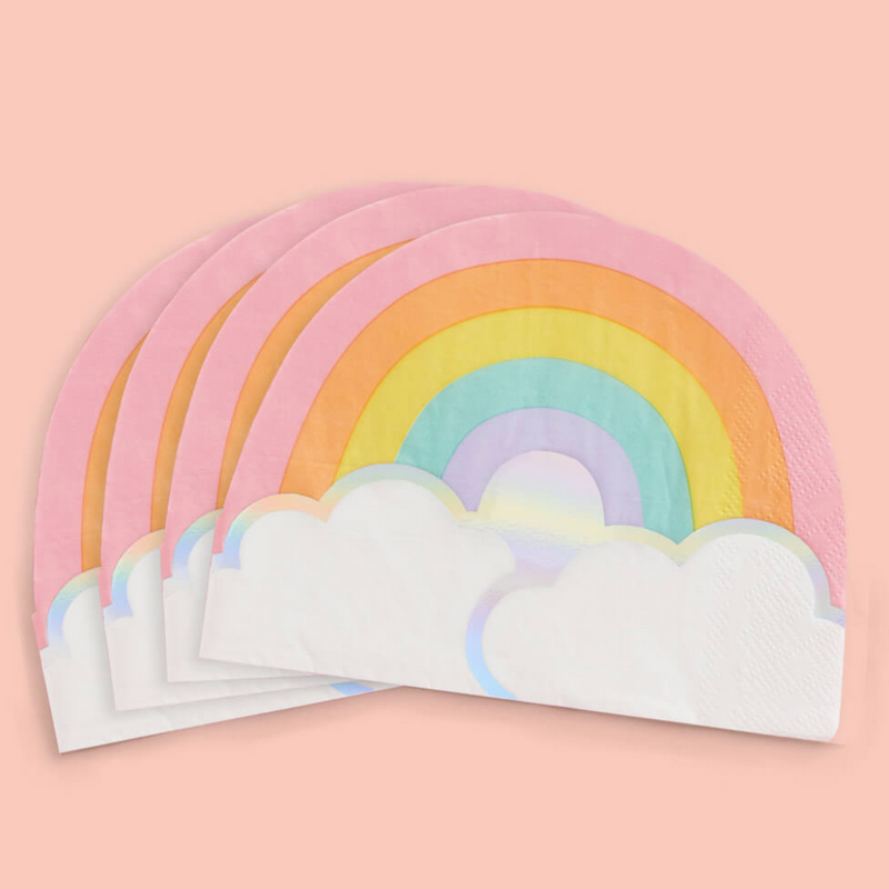 Rainbow Pastel Napkins