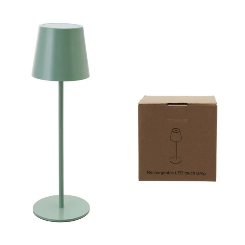 Mint Metal LED Rechargeablle Table Lamp