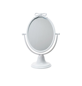 Metal Mirror & Bow 13.75"