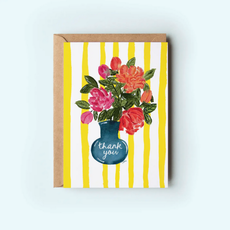 A Flowery Thank You Card