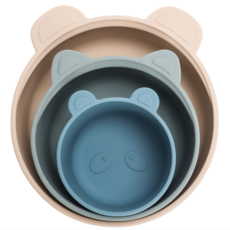 Blue Horizon Stackable Snack Bowl Set