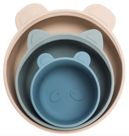 Blue Horizon Stackable Snack Bowl Set