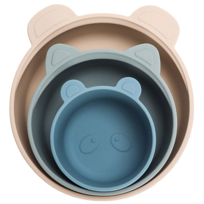Blue Horizon Stackable Snack Bowl Set