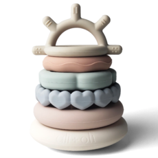 Sun Soft Silicone Stacking Ring Tower