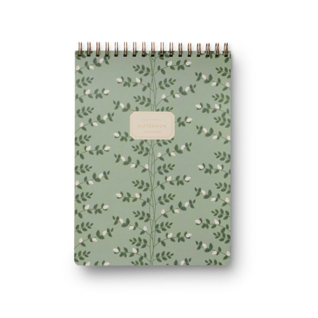 Climbing Vines Large Spiral Notebook