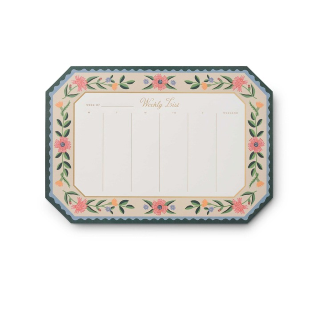 Aster Weekly Desk Pad