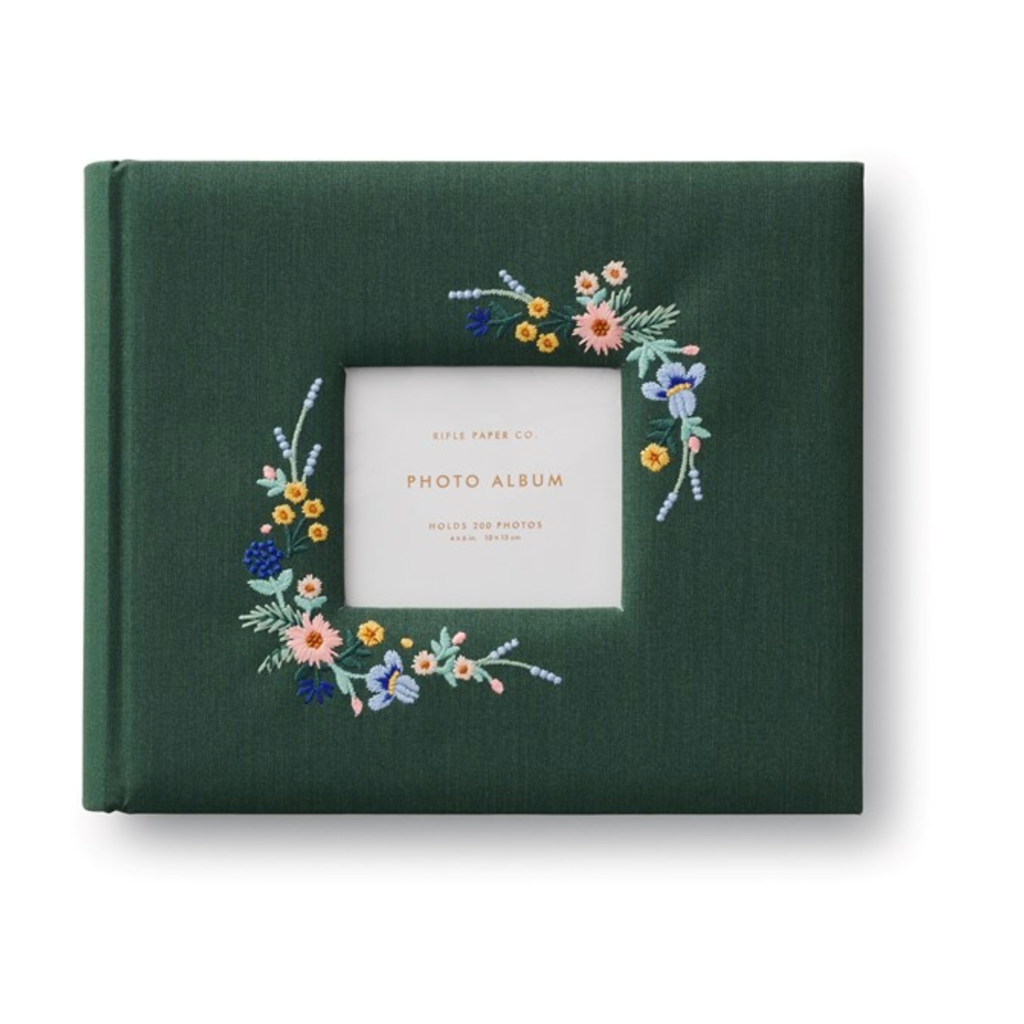 Wildwood Embroidered Photo Album