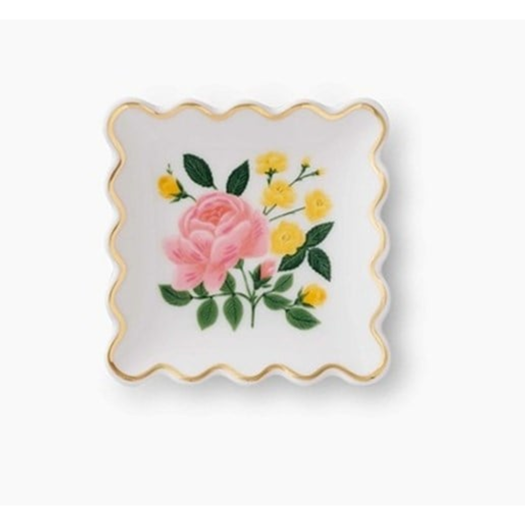 Roses Porcelain Ring Dish
