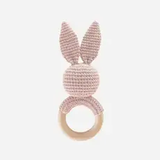 Teether Bunny Pink Rattle
