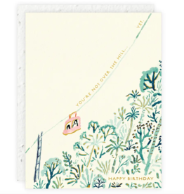 Over The Hill Birthday Card