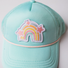 Rainbow Patch Trucker Hat Kids