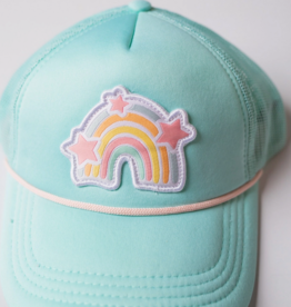 Rainbow Patch Trucker Hat Kids
