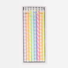 Pastel Patterned Candles
