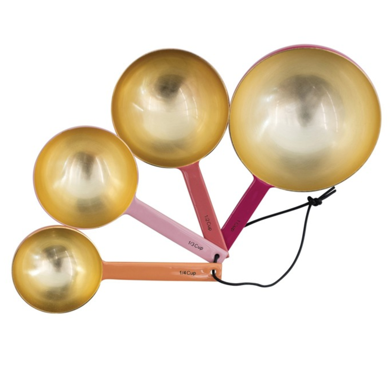 Enameled Stainless Steel Measuring Cups