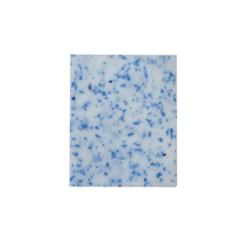 Blue Speckled Rectangle Plastic Cutting Board