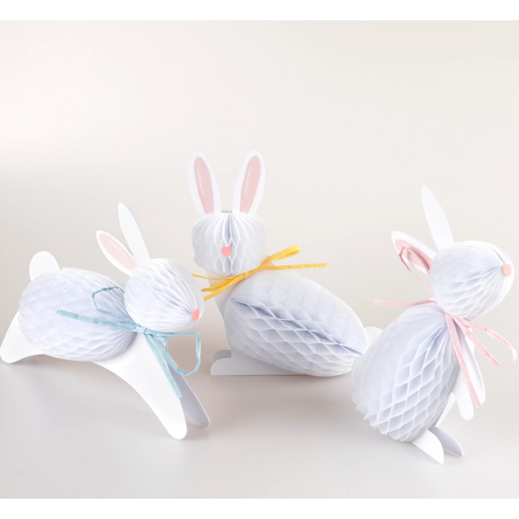 Bunny Honeycomb Decorations