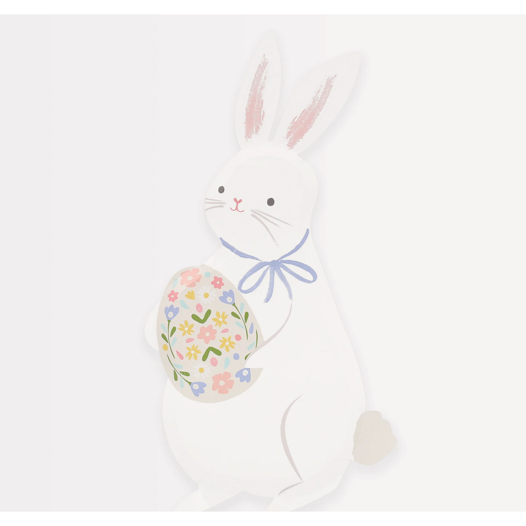 Easter Bunny Shaped Plates