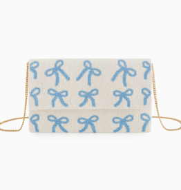 April Beaded Bow Bag