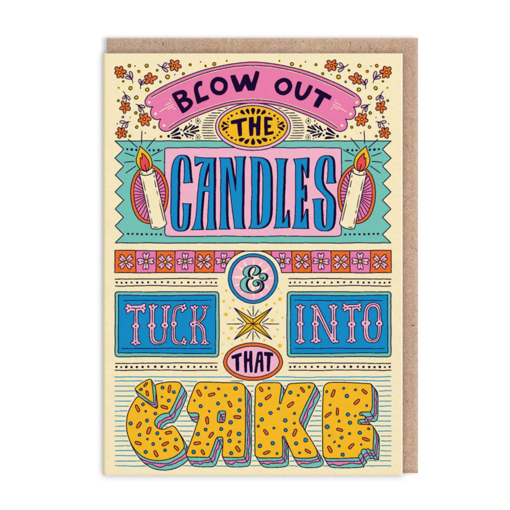 Blow Out The Candles Greeting Card