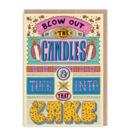 Blow Out The Candles Greeting Card